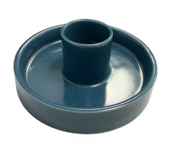 Portaincenso in ceramica blu per Palo Santo 10.50 cm