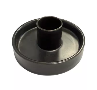 Porta incenso in ceramica nera per Palo Santo 10,50 cm