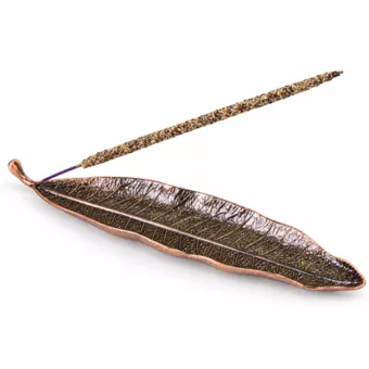 Portaincenso a foglia ramata 25 cm