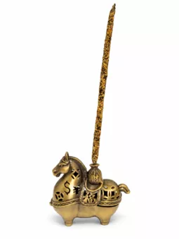 Porta incenso cavallo 8,2 cm
