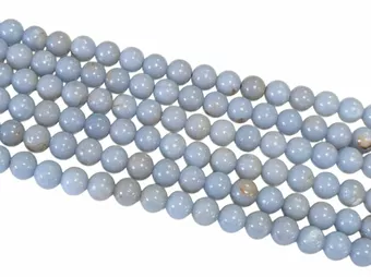 Perline di Angelite da 6mm A su filo da 40cm