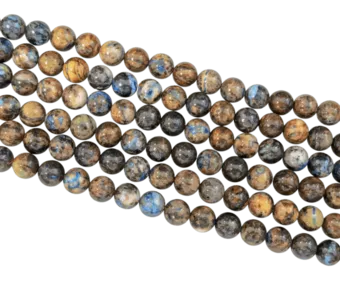 Crisocolla perline 8-9 mm su filo da 40 cm