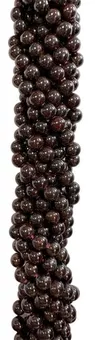 Filo di Perle Rotonde in Granato Rosso A 6mm