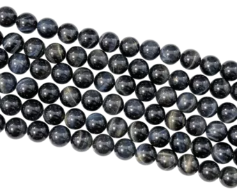 Filo di Perle Tonde Occhio di Falco AA 10 mm