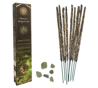 Incenso Fragrances & Sens Parfum de Gems Avventurina Smudge Stick 20g