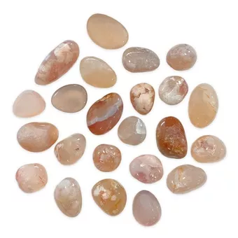 Pietre burattate di Agata Fiore di Ciliegio AB 2-3 cm 250 g