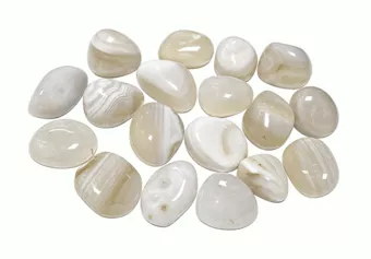Agata Bianca A Pietre Rotolate 2-3 cm 250 g