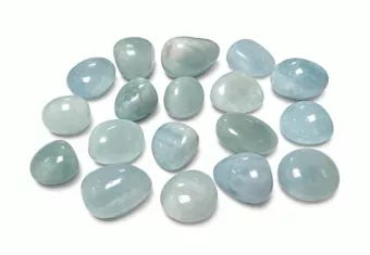 Acquamarina AA pietre levigate 2-3cm 250g