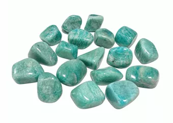 Amazzonite Brasile AA pietre levigate 2-3cm 250g