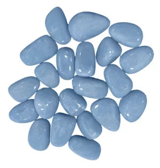 Angelite A pietre burattate 2-3 cm 250 g