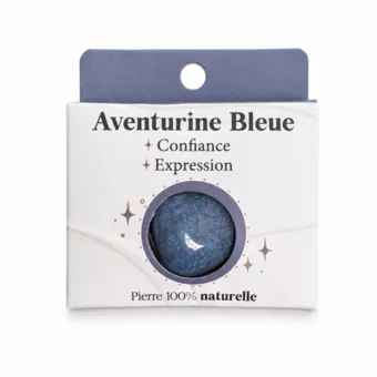 Avventurina Blu A Pietra Burattata in Scatola 2-3 cm