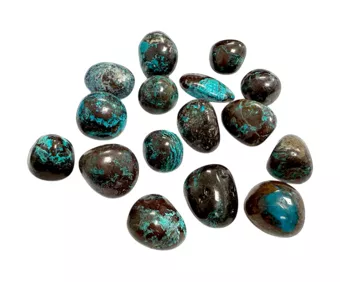 Crisocolla del Congo AA Pietre Burattate 2-3cm 250g