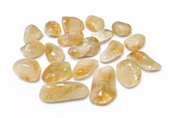 Citrina Riscaldata AA Pietre Rotolate 2-3 cm 250 g