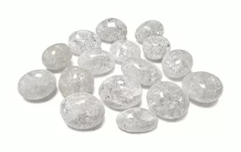 Cristallo di Rocca Crack A Pietre Rotolate 2-3 cm 250 g