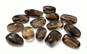 Cristallo di Rocca Affumicato Brasile AA Pietre Rotolate 2-3 cm 250 g