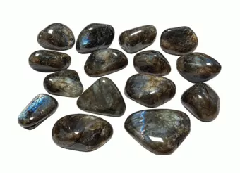 Labradorite A+ Pietre Burattate 2-3cm 250g