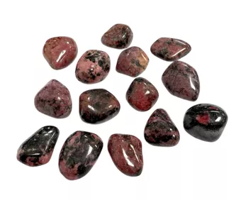 Pietre levigate di rodonite A 250 g