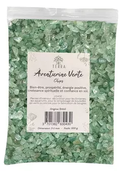 Chips di Avventurina Verde Naturale A 3-5mm 500g