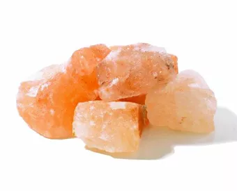 Grandi ciottoli di cristallo di sale dell'Himalaya per il bagno 2 kg
