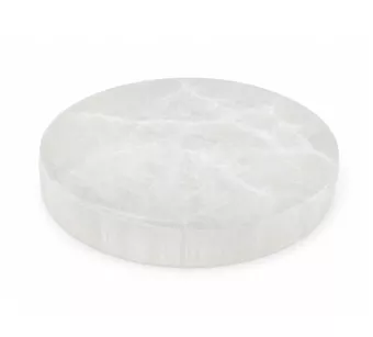 Piastra Circolare in Selenite 8cm