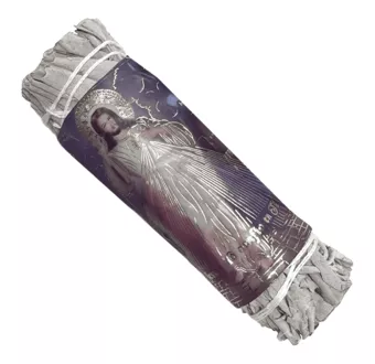 Fagottino Sacro Cuore di Gesù Salvia Bianca 25-30g 10cm