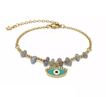 Bracciale di Protezione in Labradorite A – Malocchio