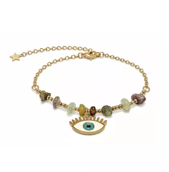 Bracciale di Protezione in Tormalina Multicolore A – Malocchio
