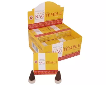 Incenso Vijayshree Golden Nag Tempio in Coni