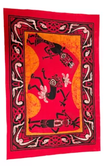 Batik guerrieri africani