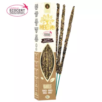 Incenso Smudge Ecocert Herbio Vaniglia 20g
