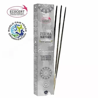 Perma Nature Ceremonia Salvia Bianca Certificato Ecocert-Fair Trade 15g