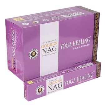 Incenso Vijayshree Golden Nag Yoga Healing 15g