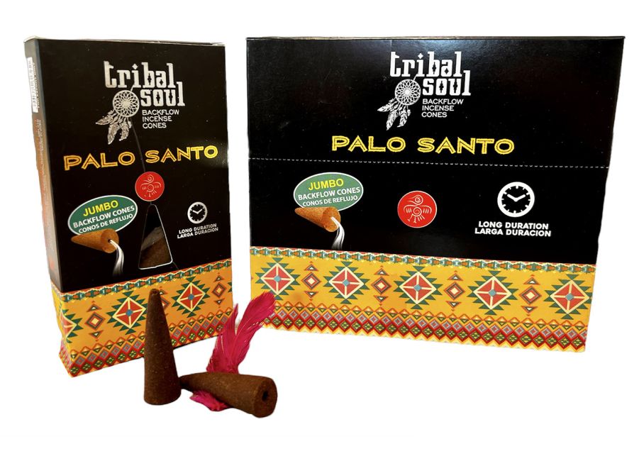 Incenso Tribal Soul Backflow - Palo Santo