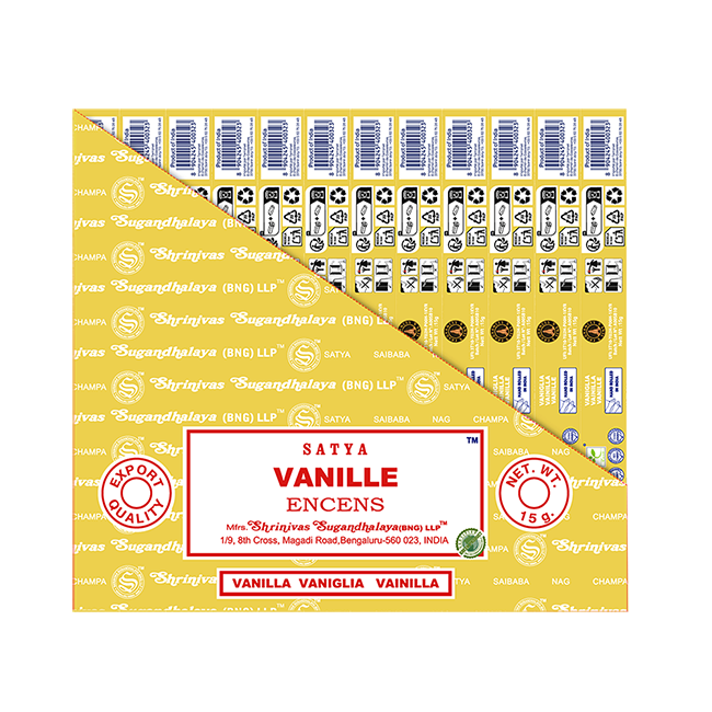 incenso ad Incenso Satya Vaniglia 15g|it