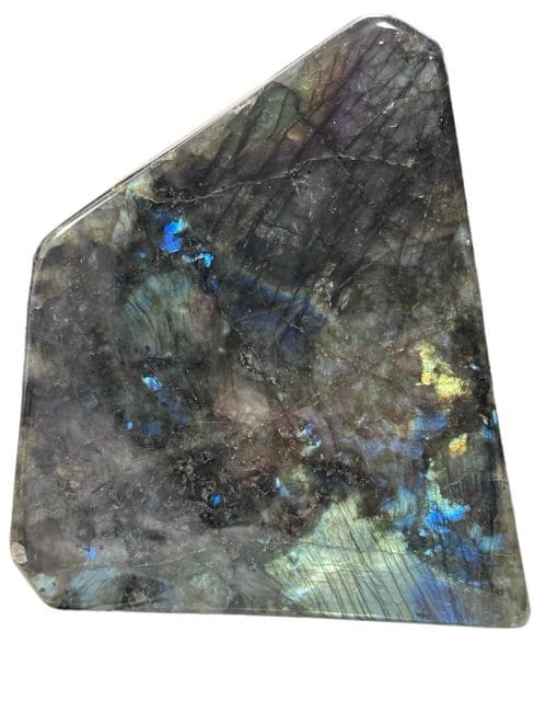 Blocco di labradorite lucidato 1,895 kg
