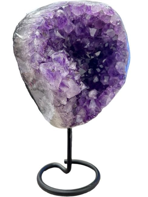 Geode di ametista Uruguay AA su base 5,2 kg