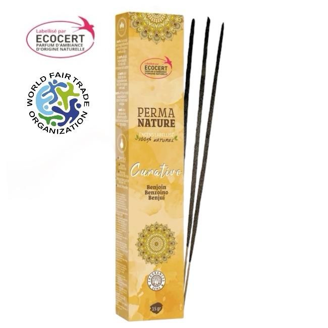 Perma Nature Curativo Benzoino, certificato Ecocert-Fair Trade, 15 g