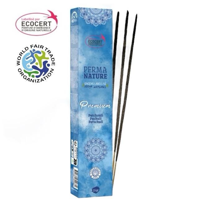 Perma Nature Premium Patchouli, certificato Ecocert-Fair Trade, 15 g