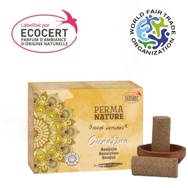 Dhoop Perma Nature Curativo Benzoino Incenso Ecocert