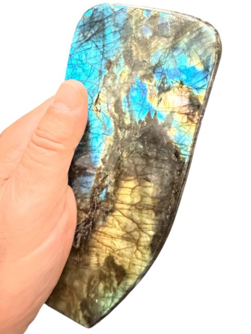 incenso ad Blocco di labradorite lucidata da 1,220 kg|it