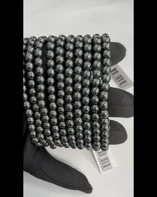 Bracciale ematite perles 6mm