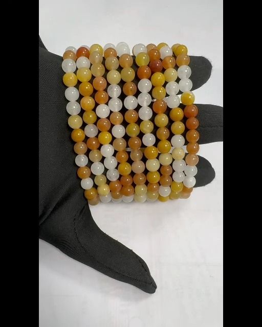 Bracciale Jade multicolore perles 6mm