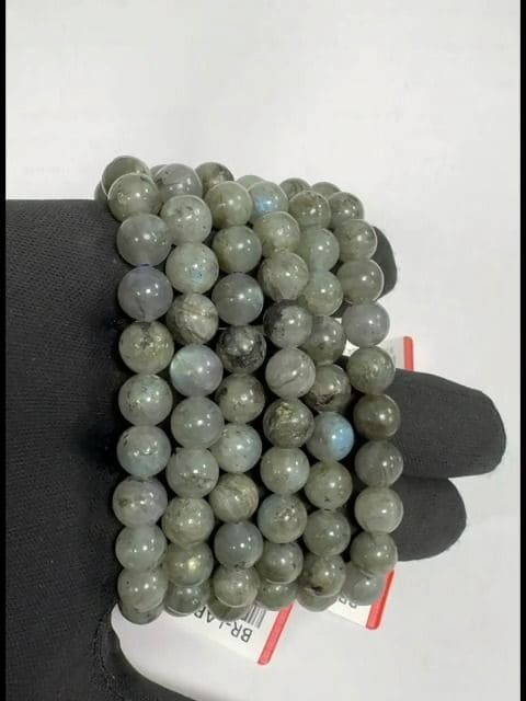 Bracciale in labradorite perline 8-9mm