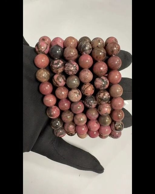 Braccialetto in rodonite perles 10mm