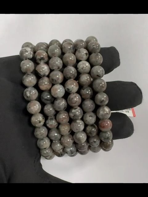 Bracciale Yooperlite con perline da 8-9 mm