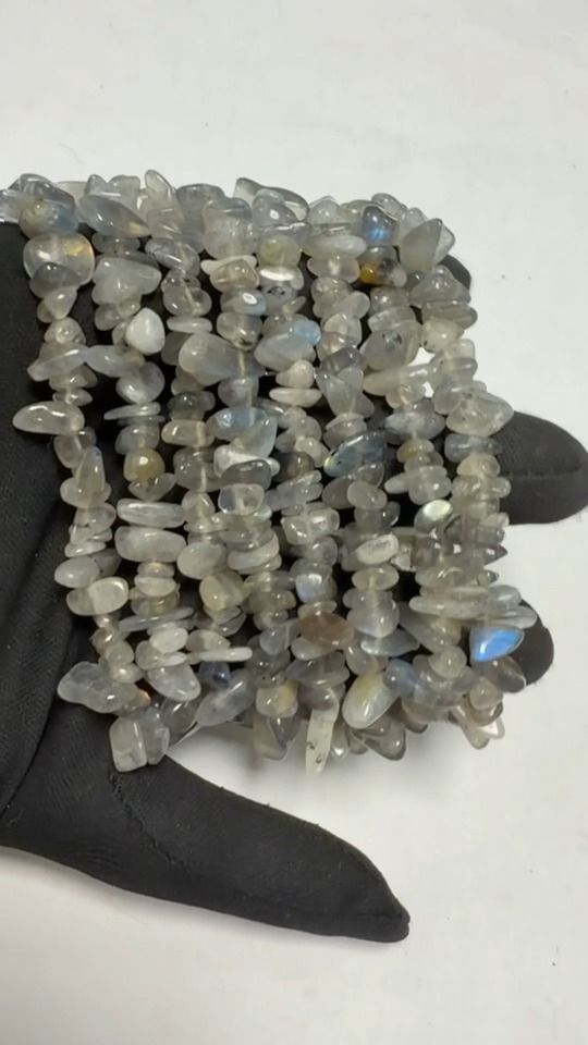 Bracciale Chips in Labradorite A 5-8mm