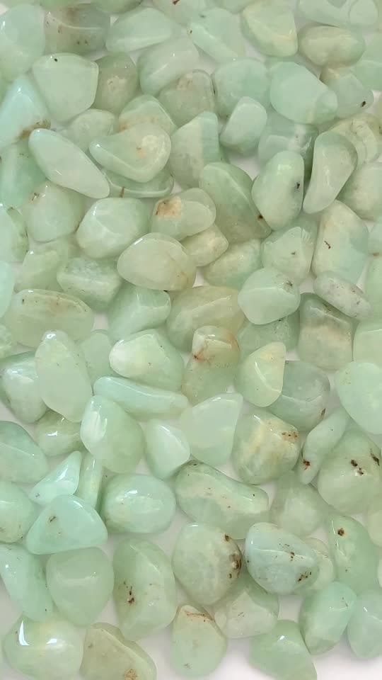 Pietre barilate Prehnite A da 250g