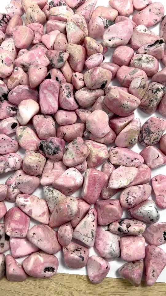 Pietre barilate Rhodonite A da 250g