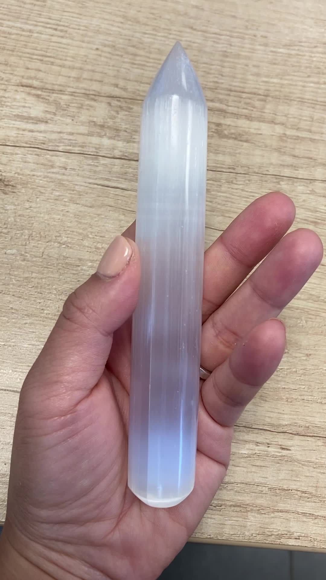 Puntatore per massaggio selenite